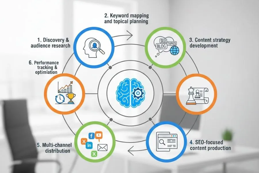 Our Content Marketing Process Content Marketing Services